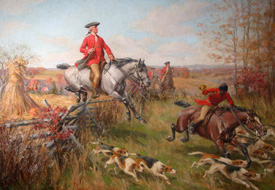 George Washington Fox Hunt, After cleaning